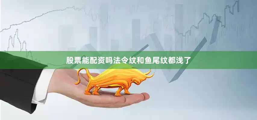 股票能配资吗法令纹和鱼尾纹都浅了